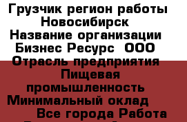 Грузчик(регион работы - Новосибирск) › Название организации ­ Бизнес Ресурс, ООО › Отрасль предприятия ­ Пищевая промышленность › Минимальный оклад ­ 22 000 - Все города Работа » Вакансии   . Адыгея респ.,Адыгейск г.